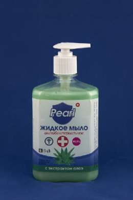 Антибактериальное мыло «Рearl» с алое, 500 мл