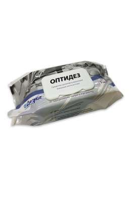 Салфетки дезинфицирующие Оптидез в пакете, 120 шт